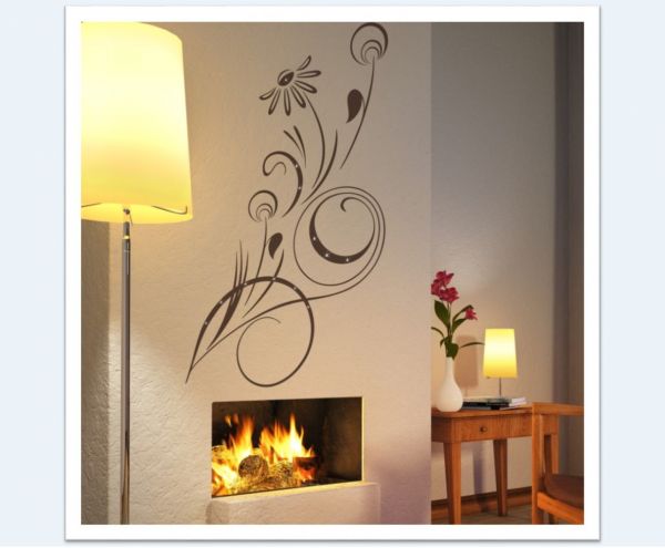 Wandtattoo Floral Ranke - flomod01 Wandtattoo Floral Ranke - flomod01